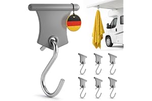 SCHMITZ.Tools Kederlist krokar – set om 6 – mer ordning vid camping