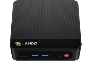 Beelink SER5 Pro Mini PC, AMD Ryzen 7 5825U (8C/16T, hasta 4,5 GHz) 16GB DDR4 RAM 500GB NVMe SSD Mini Ordenador de Sobremesa 4K 60Hz Triple Pantalla, WiFi6/BT5.2/HDMI/DP/USB3.2