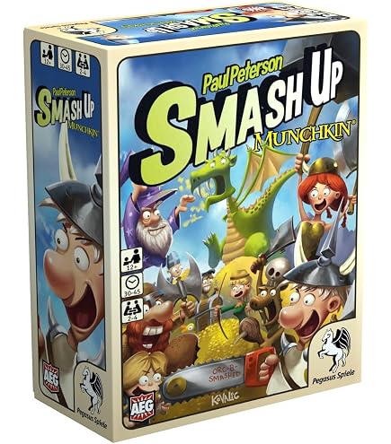 Pegasus Spiele 17277G No Smash Up: Le Selvagge Anni '90 - Gioco Di Carte Per 2-4 Giocatori, Durata 30-45 Minuti, Da 12 Anni In Su