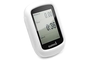 TUFF LUV Silicone GPS Protective Case Compatible With Garmin Edge 130 - White
