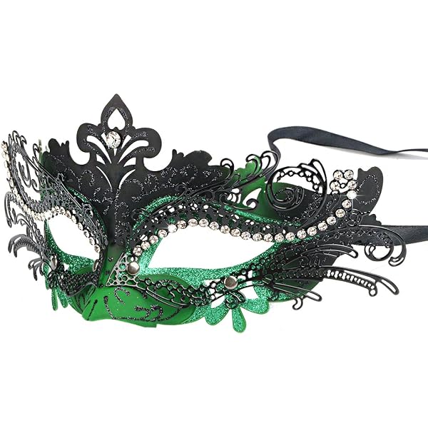 CaCaCook Venezianische Maske – Vollgesichtsmaske Aus Kunststoff Für Karneval, Halloween & Mottopartys