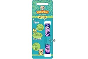 Kittyrama Botanicals Collari per Gatti e Gattini. Vincitori del premio "Cat Friendly". Ipoallergenico, a Sgancio Rapido, Comodo e Morbido. Approvato dal Veterinario. Kitten Fern