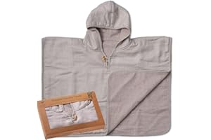 Urban Kanga Poncho Toalla Bebé Capa Baño con Capucha (Moonstruck)