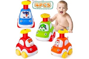 HappyKidsClub Toys for 1 2 3 Year Old Boys Gifts,Toddler Toys Cars 1 2 3 Year Old Boy Toys Gifts for 1 2 3 Year Olds Boys Girls Baby Toys Best Toys for 1 Year Old