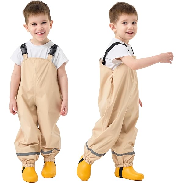 Salopette Imperméable Respirante Pour Bébé Fille - Protection Pluie, Boue Et Vent - Idéale Pour Noël Et Extérieur