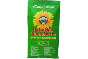 KEBNOR Markus Mühle Naturnah Hundefutter 15kg Huhn & Wild, 100% Kaltgepresst, Hohe Bioverfügbarkeit, Sehr Gute Verdaulichkeit