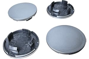 LUPSTY 4 tapas de buje, 60 mm/43 mm, tapas de buje, tapas universales de 60 a 43 mm