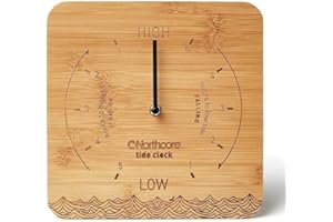 Surf Accessories Northcore Desktop Bamboo Tide Clock