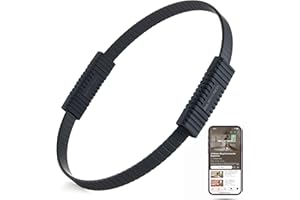 ‎BUILD & FITNESS Build & Fitness Pilates Ring – 34,3 cm großer Magic Circle für Oberschenkel, Rumpf und Arme – Leichte, robuste Silikon- und Fiberglaskonstruktion für moderne Workouts zu Hause, im Studio und unterwegs