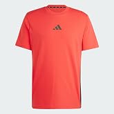 Adidas Men's Essential Three Stripes Single Jersey tee