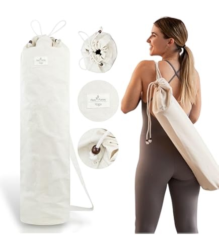 Accessori Yoga 90x30cm Borsa Per Tappetino Yoga Impermeabile - Con Tracolla Regolabile, Rete Traspirante, 90x30cm, Nero Sacca Per Materassino Fitness - Foto 2