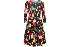 AIDEAONE Sukienka dziewczęca, bez rękawów, letnia sukienka z nadrukiem kwiatowym, 2-9 lat