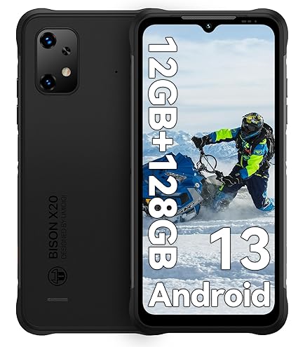 UMIDIGI BISON X20 NFC Rugged Smartphone Android 13, 12GB RAM