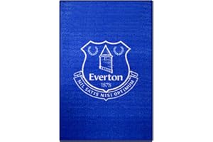 EVERTON F.C. Everton Official FC Football Crest Rug for Bedrooms