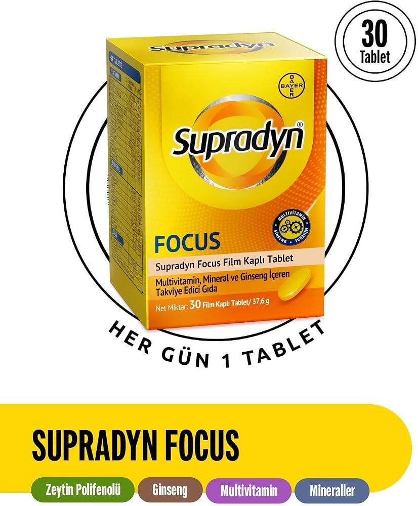 Supradyn Focus 30 Tablet