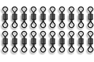 Bank Tackle Carp Fishing Swivels Terminal Tackle Size 8 Micro Size 11 Mini Micro Size 20