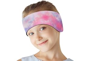 HeySplash Swimming Headband, Swimming Earplugs Kids Ear Plugs Ear Band Swimmer Ear Protection, Neoprene Ear Guard & Hair Guard for Kids Adults, Keep Water Out & Hold Earplugs in