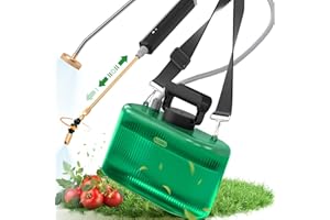 M4CQSBLE Pompa Irroratrice a Batteria 5L con Lancia Telescopica in Rame a 2 Modalità + Lancia in Acciaio Inox, 2 Ugelli, Tubo 1+3m, Batteria 2200mAh, Ricarica USB-C, Nebulizzatore Giardino Portatile (5L)