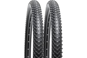 YUNSCM 2-PCS 29 Pulgada Montaña Bicicleta Cubierta 29x2.40/60-622 Compatible with 29x2.35 29x2.40 Bicicleta Bike Cubierta(Y-784)