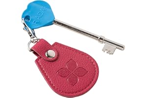 Blue Badge Co Genuine NKS Radar Key for Disabled Toilets with Recycled Bottles Keyring in Raspberry, Accessible Loos in The UK, Easy Turn Access Disabled Toilet Key UK, Bathroom with Radar Lock