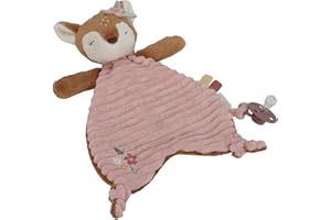 ‎LITTLE DUTCH Little Dutch Schmusetuch Schnuffeltuch Kuscheltuch Schnullertuch REH rosa - Fairy Garden
