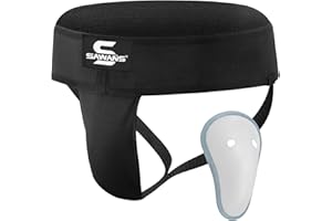 SAWANS Tiefschutz für Boxen, Kickboxen, MMA, Bauchschutz, Herren, schweißabsorbierend, belüftet, verstellbar, Unterwäsche, Taekwondo, Sparring, Tiefschutz, Jockstrap Jiu Jitsu, BJJ Schutz