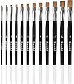 TSI ARTISTA Set 6 pezzi di pennelli con setole in nylon