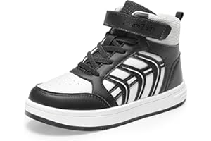 DREAM PAIRS Boys Girls Sneaker High Top Basketball Shoes Kids LilLegends JuniorFly Jumpers Sports Shoes for Athletic School Gym