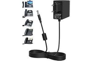 BINAMAO Netzteil 5V 2A kompatibel mit Yealink T85W T87W T73U T73W T74U T77U T74W T54W, Universal Ladegerät für Yealink T-Serie IP Phone, T48S T48U T46G T48G T52S T53W T54S SIP-T22P Ladestationen