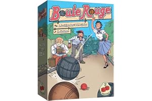 2 TOMATOES GAMES 2Tomatoes Games | Boule Rouge | Juego de Tablero por Equipos | Tirar Dados | ¡Acerca Tus Bolas al Boliche! | 2 a 6 Jugadores | Español | Temática: Deporte