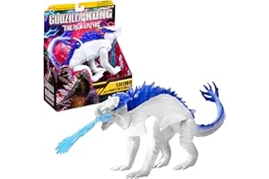 MONSTERVERSE Godzilla x Kong: The New Empire, 6-Inch Shimo Action Figure Toy, Iconic Collectable Movie Character, Includes Realistic Frost Bite Feature, Toy Suitable for Ages 4 Years+, Grau