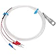 Temperature Sensor Probe, Accurate Temperature Sensor Simple Structure with UT Terminal for Power Plant Sewage Treatment Plant for Worker(2m)