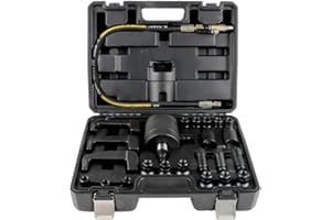 DOCAS 24 Piezas Extractor de Inyectores Diésel,Extractor de inyector neumático con Adaptador