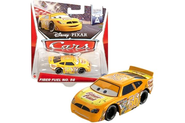 Disney World of Cars, Piston Cup Die-Cast Vehicle, Fiber Fuel No. 56 #13/16, 1:55 Scale