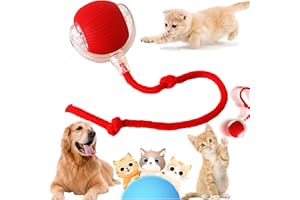 KOLGEIKJ Interactive Cat Toy for Indoor Cats, New Smart Rolling Ball For Pet, Electric Automatic Cat Toys for Indoor Cats, Moving Cat Toys, Electric Automatic Cat Toys For Indoor Outdoor Small Cats