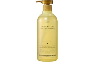 LA'DOR Dermatisches Shampoo gegen Haarausfall und Haarwachstum, Tiefenreinigung, nährt, beruhigt geschädigte Kopfhaut mit Salicylsäure, Dexpanthenol, Niacinamid, Menthol (17,9