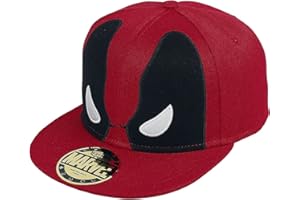 Elbenwald Deadpool Snapback Cap czapka z daszkiem czerwona