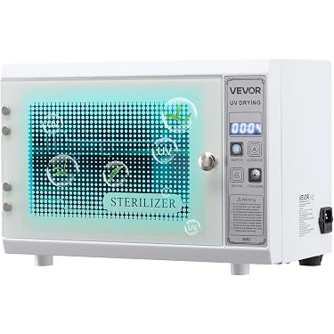 Stérilisateur à Chaleur Sèche Haute Température - Pour Outils Métalliques - Minuterie Jusqu'à 120 Min - Blanc