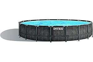 Intex 18FT X 48IN GREYWOOD Prism Frame Premium Pool Set