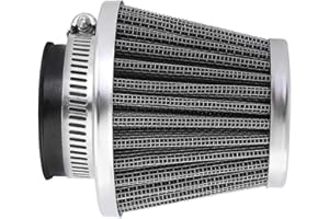 YIDASOUKO 38-40MM Motorcycle Air Filter Universal Air Intake Filter Pod (3″H)