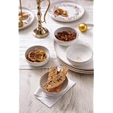 K&uuml;tahya Porcelain Bone Joy 4 Piece 10 Centimeter Bowl Set