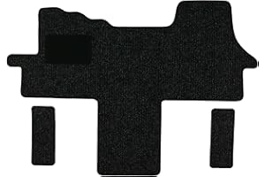 ‎ALPHA-TEX PRODUKTIONS- UND HANDELS GMBH Alpha-Tex Fußmatten-Set für FIAT Ducato, Typ 250 alle Sitzvarianten (Baujahr 2006-2024), Robust anthrazit | 1-tlg + 2 Trittstufenmatten | Umrandung beige