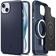 Spigen Mag Armor MagFit for iPhone 15 case cover (2023) MagSafe compatible - Navy Blue