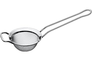 Silit Sitko kuchenne małe 8 cm, sitko do herbaty ze stali nierdzewnej, małe sitko, stal nierdzewna, nadaje się do mycia w zmywarce