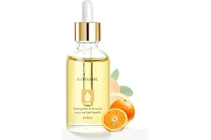 MRCUVARYAS Olejek do skórek do paznokci, 15 ml z bio-witaminą E i B, olejek do skórek paznokci, jojoba, olejek do paznokci, uspokaja i nawilża dzięki konstrukcji kroplomierza do suchej i szorstkiej pielęgnacji