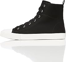 FIND Women’s Lace Up Hi-Top Trainers