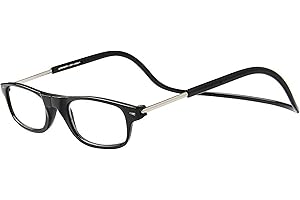 TBOC Lunettes de Lecture – Monture Femme Homme Unisexe Aimant Fermeture Ordinateur Travail Pliables Régables Magnetiques