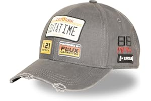 Capslab Casquette Homme & Femme, Casquette Baseball Retour vers Le Futur, Ajustable par Snapback - 1
