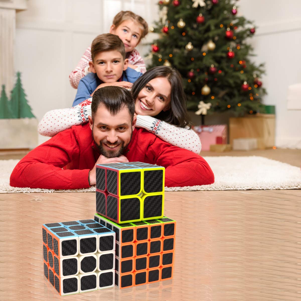 Maomaoyu Speed Cube Fibra de Carbono Cubo Magico - Imagen 8