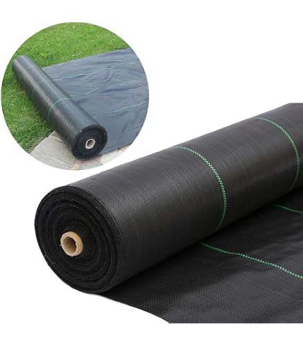 32 M² Tessuto Non Tessuto anti Erbacce, Peso 50 G